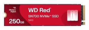 SSD SANDISK 500xTBW rating MTBF 1750000 h Read speed 3100 MB/s Write speed 1600 MB/s NVMe Yes PCI Express 3.0 M.2 250 GB POWERED BY SANDISK Red SN700 WDS250G1R0C