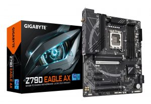Mainboard GIGABYTE Intel Z790 Express LGA 1700 ATX RAM DDR5-SDRAM 4xSlots Wi-Fi Yes Bluetooth Yes 3xNumber of M.2 (M) slots Z790EAGLEAX1.2
