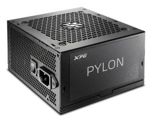 Power Supply ADATA PYLON Power Supply Unit 550 Watts Efficiency 80 PLUS BRONZE PYLON550B-BKCEU