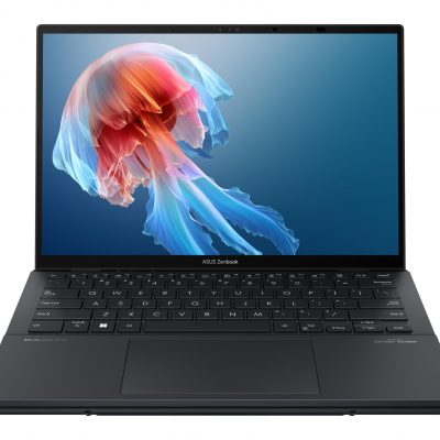 Notebook ASUS ZenBook Series DUO UX8406CA-PZ009W CPU Core Ultra U9-285H 2900 MHz 14" Touchscreen 2880x1800 RAM 32GB LPDDR5x SSD 2TB Intel Arc Graphics Integrated ENG Windows 11 Home Grey 1.65 kg 90NB14X1-M00820
