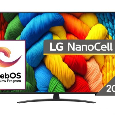 TV Set LG 65" 4K/Smart 3840x2160 Wireless LAN Bluetooth webOS 65NANO81A3A