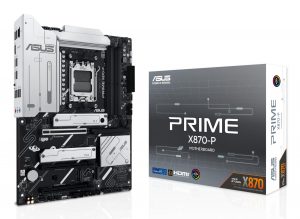 Mainboard ASUS AMD X870 SAM5 ATX Memory DDR5 Memory slots 4 3xPCI-Express 4.0 16x 1xPCI-Express 5.0 16x 4xM.2 1xHDMI 4xUSB 2.0 4xUSB 3.2 2xUSB-C 1xRJ45 3xAudio port PRIMEX870-P