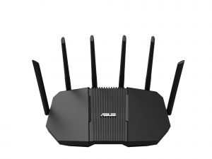 Wireless Router ASUS RT-BE90U BE9400 AiMesh Wi-Fi 7 (802.11be) Data speed 9400 Mbit/s Ethernet WAN Yes WAN connection type RJ-45 Ethernet LAN Yes 4xLAN ports USB port Yes 90IG0A30-MO9C10