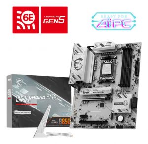Mainboard MSI AMD B850 SAM5 ATX Memory DDR5 Memory slots 4 B850GAMINGPLUSWIFI6E