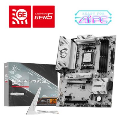 Mainboard MSI AMD B850 SAM5 ATX Memory DDR5 Memory slots 4 B850GAMINGPLUSWIFI6E