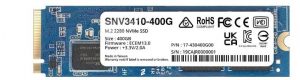 SSD SYNOLOGY SNV3400 400GB M.2 PCIE NVMe Write speed 750 MBytes/sec Read speed 3000 MBytes/sec TBW 491 TB MTBF 1800000 hours SNV3410-400G