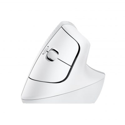 MOUSE USB WRL LIFT RIGHT/WHITE 910-006475 LOGITECH