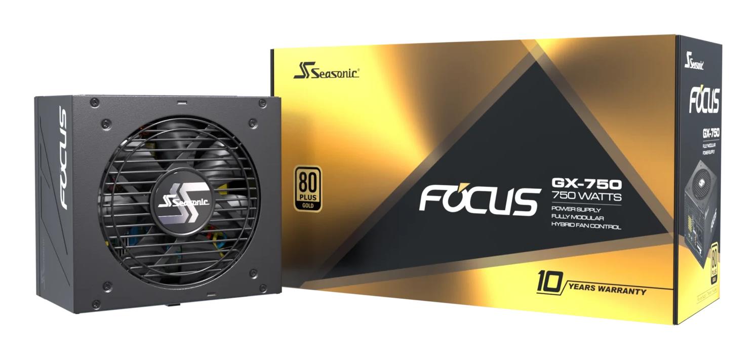 Power Supply SEASONIC FOCUS-GX-750-ATX31 750 Watts Efficiency 80 PLUS GOLD MTBF 100000 hours