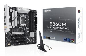 Mainboard ASUS Intel B860 Express LGA1851 Micro-ATX Memory DDR5 Memory slots 4 B860MMAXGAMINGAX