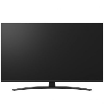 TV Set LG 43" 4K/Smart 3840x2160 Wireless LAN Bluetooth webOS Black 43NANO81A3A