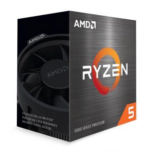 CPU AMD Desktop Ryzen 5 5600 Vermeer 3500 MHz Cores 6 32MB Socket SAM4 65 Watts BOX 100-100000927BOX