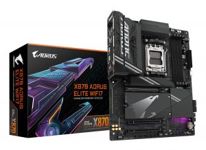 Mainboard GIGABYTE AMD X870 SAM5 ATX Memory DDR5 Memory slots 4 X870AELITEWIFI71.1