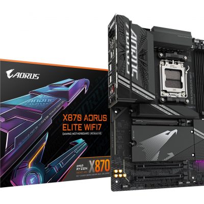 Mainboard GIGABYTE AMD X870 SAM5 ATX Memory DDR5 Memory slots 4 X870AELITEWIFI71.1