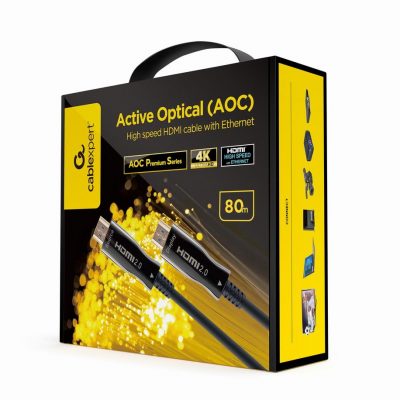 CABLE HDMI-HDMI 80M AOC/CCBP-HDMI-AOC-80M-02 GEMBIRD