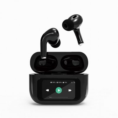 HEADSET BLUETOOTH/TWS-LCD-ANC-01-BK GEMBIRD