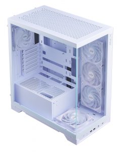 Case ADATA INVADER X BTF MidiTower Case product features Transparent panel ATX MicroATX MiniITX Colour White INVADERXBTFMT-WHCWW