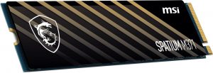 SSD MSI SPATIUM M371 1TB M.2 PCIE NVMe 3D NAND Write speed 1700 MBytes/sec Read speed 2350 MBytes/sec 2.15mm TBW 210 TB MTBF 1500000 hours S78-440L870-P83