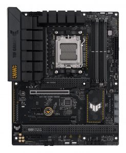 Mainboard ASUS AMD B650 SAM5 ATX Memory DDR5 Memory slots 4 2xPCI-Express 4.0 1x 2xPCI-Express 4.0 16x 3xM.2 1xHDMI 1xDisplayPort 4xUSB 2.0 2xUSB 3.2 2xUSB-C 1xRJ45 5xAudio port TUFGAMINGB650-PLUS
