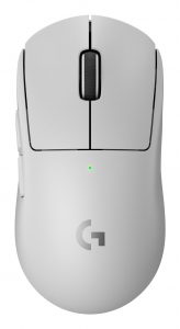 MOUSE USB WRL PRO X SUPERLIGHT/WHITE 910-006639 LOGITECH