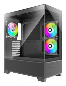 Case XILENCE XG172 MidiTower Case product features Fan control panel/Transparent panel Not included Colour Black
