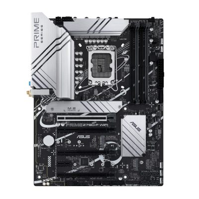 Mainboard ASUS Intel Z790 LGA1700 ATX Memory DDR5 Memory slots 4 1xPCI-Express 3.0 1x 3xPCI-Express 4.0 16x 1xPCI-Express 5.0 16x 3xM.2 1xHDMI 1xDisplayPort 4xUSB 2.0 3xUSB 3.2 1xUSB-C 1xPS/2 1xRJ45 3xAudio port PRIMEZ790-PWIFI