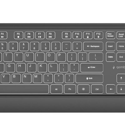 KEYBOARD MULTIMEDIA USB ENG/BLACK KB-UML-04 GEMBIRD