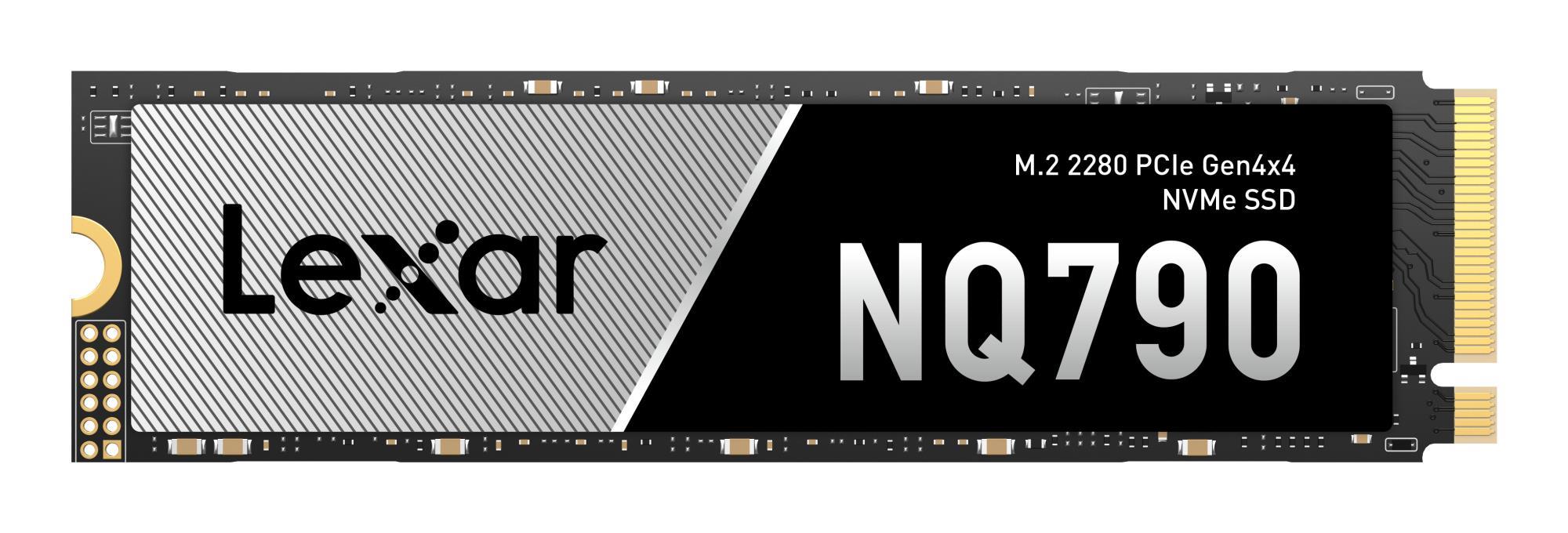 SSD LEXAR 600xTBW rating MTBF 1500000 h Read speed 7200 MB/s Write speed 4400 MB/s NVMe Yes PCI Express 4.0 M.2 512 GB NQ790 LNQ790X512G-RNNNG