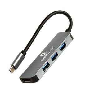 I/O ADAPTER USB-C TO HDMI/USB3/2IN1 A-CM-COMBO2-01 GEMBIRD