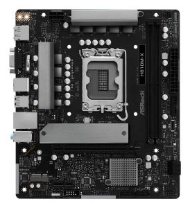 Mainboard ASROCK Intel H810 LGA1851 Micro-ATX Memory DDR5 Memory slots 2 H810M-X