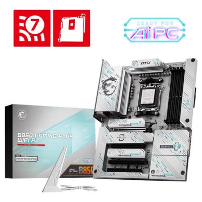 Mainboard MSI AMD B850 SAM5 ATX Memory DDR5 Memory slots 4 B850GAMINGPLUSWIFIPZ