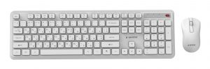 KEYBOARD +MOUSE WRL CYRILLIC/WH KBS-WPS-01-W-CYRL GEMBIRD