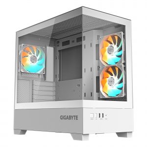 Case GIGABYTE GB-C201PI MidiTower Case product features Rackmountable/Accessory/Transparent panel Not included MicroATX MiniITX Colour White
