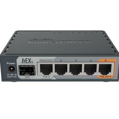 NET ROUTER 10/100/1000M 5PORT/HEX S RB760IGS MIKROTIK