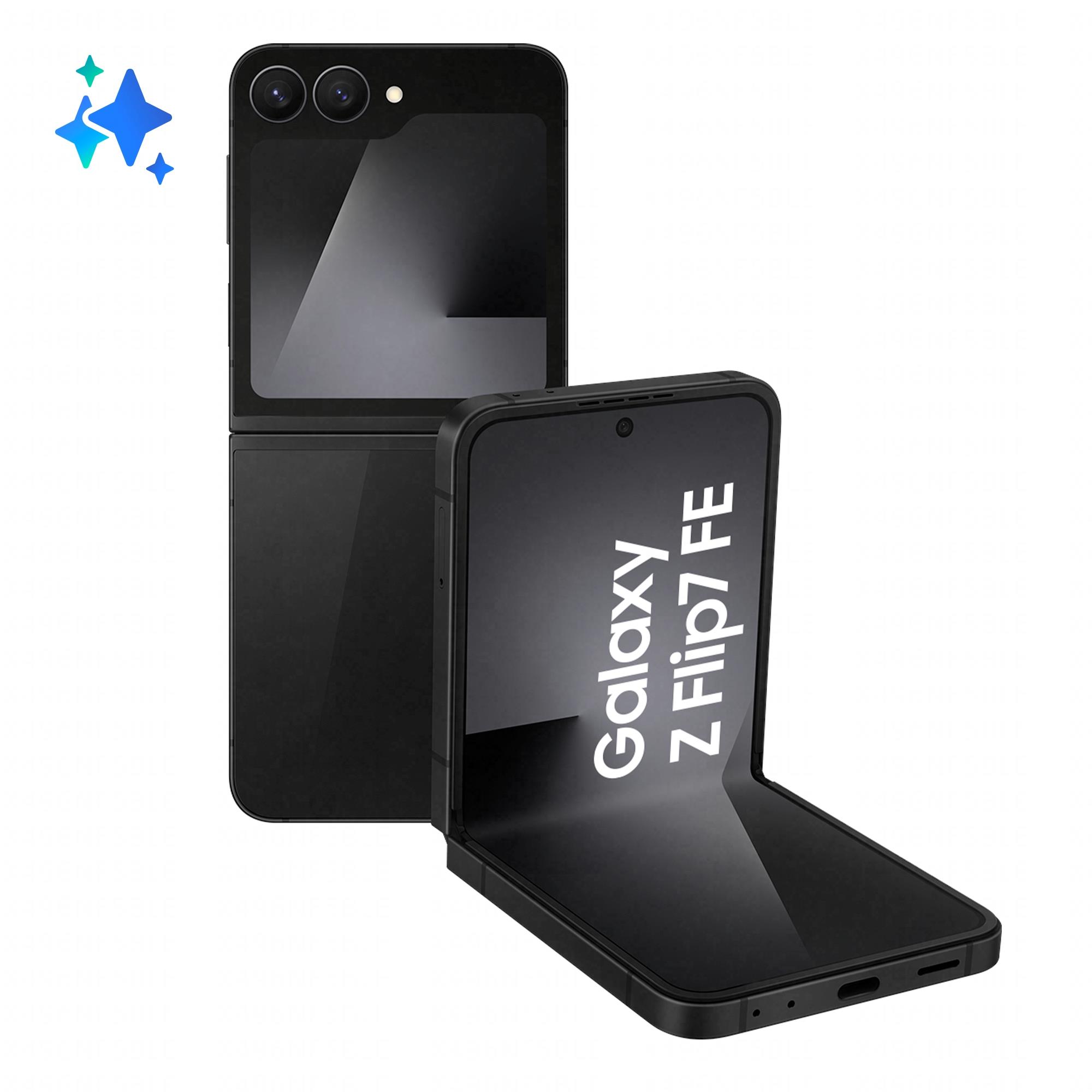 MOBILE PHONE GALAXY FLIP7 FE/256GB BLACK SM-F761B SAMSUNG