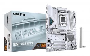 Mainboard GIGABYTE AMD B850 SAM5 ATX Memory DDR5 Memory slots 4 B850EAGLEWF7ICE