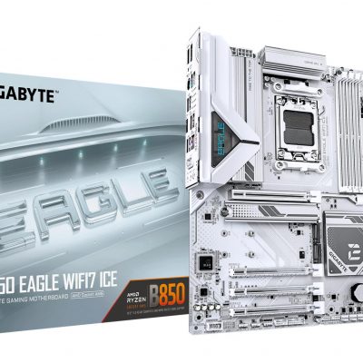 Mainboard GIGABYTE AMD B850 SAM5 ATX Memory DDR5 Memory slots 4 B850EAGLEWF7ICE
