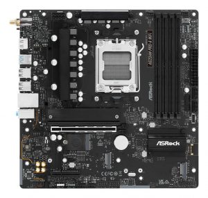 Mainboard ASROCK AMD A620A micro ATX RAM DDR5-SDRAM 2xSlots Wi-Fi Yes Bluetooth Yes 1xPCI Express x4 slots A620AMPRO-AWIFI