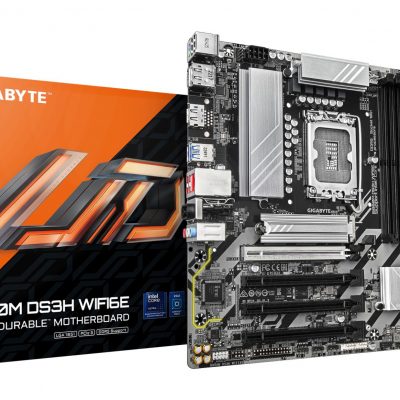 Mainboard GIGABYTE Intel B860 Express LGA1851 Micro-ATX Memory DDR5 Memory slots 4 4xPCI-Express 4.0 16x 1xPCI-Express 5.0 16x 2xM.2 1xHDMI 2xDisplayPort 1xAudio-In 1xAudio-Out 1xMicrophone 3xUSB 2.0 1xUSB-C 1xPS/2 1xRJ45 B860MDS3HWIFI6E1.0