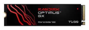 SSD SANDISK 2400xTBW rating MTBF 1750000 h Read speed 7000 MB/s Write speed 6700 MB/s NVMe Yes PCI Express 4.0 M.2 4000 GB SDSP71400TAN-000E0