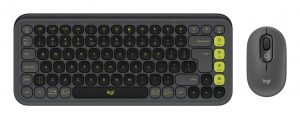 KEYBOARD +MOUSE COMBO POP ICON/GR/GREEN 920-013140 LOGITECH