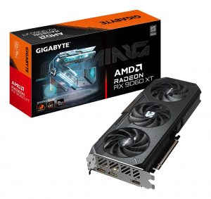 Graphics Card GIGABYTE AMD Radeon RX 9060 XT 8 GB GDDR6 128 bit PCI Express x16 5.0 Active GV-R9060XTGAMINGOC-8GD
