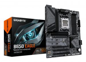 Mainboard GIGABYTE AMD B650 Socket AM5 ATX RAM DDR5-SDRAM 4xSlots 3xNumber of M.2 (M) slots B650 EAGLE AX (rev. 1.2) B650EAGLE1.2