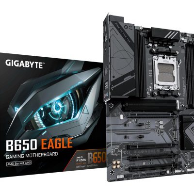 Mainboard GIGABYTE AMD B650 Socket AM5 ATX RAM DDR5-SDRAM 4xSlots 3xNumber of M.2 (M) slots B650 EAGLE AX (rev. 1.2) B650EAGLE1.2