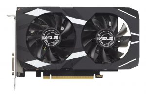 Graphics Card ASUS NVIDIA GeForce RTX 3050 6 GB GDDR6 96 bit PCIE 4.0 16x Dual Slot Fansink 1xDVI-D 1xHDMI 1xDisplayPort DUAL-RTX3050-O6G