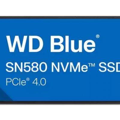SSD WESTERN DIGITAL Blue SN580 1 TB M.2 PCI Express 4.0 NVMe Yes Write speed 4150 MB/s Read speed 4150 MB/s 600xTBW rating Bulk WDS100T3B1E-00CHF0