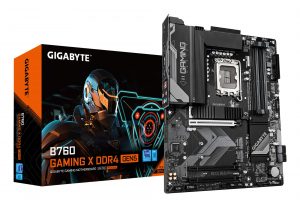 Mainboard GIGABYTE Intel B760 LGA 1700 ATX RAM DDR4-SDRAM 4xSlots 3xNumber of M.2 (M) slots B760GAMINGXD4GEN5
