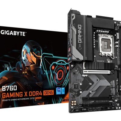 Mainboard GIGABYTE Intel B760 LGA 1700 ATX RAM DDR4-SDRAM 4xSlots 3xNumber of M.2 (M) slots B760GAMINGXD4GEN5