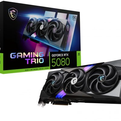 Graphics Card|MSI|NVIDIA GeForce RTX 5080|16 GB|GDDR7|256 bit|PCIE 5.0 16x|Dual Slot Fansink|1xHDMI|3xDisplayPort|RTX508016GGAMTRIOOC