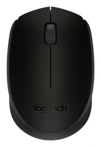 MOUSE USB OPTICAL WRL B170/BLACK 910-004798 LOGITECH