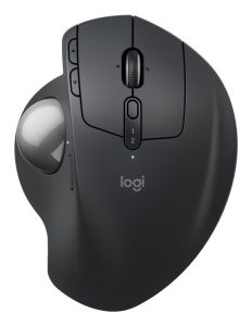 MOUSE USB TRACKBALL WRL ERGO S/BLACK 910-007260 LOGITECH